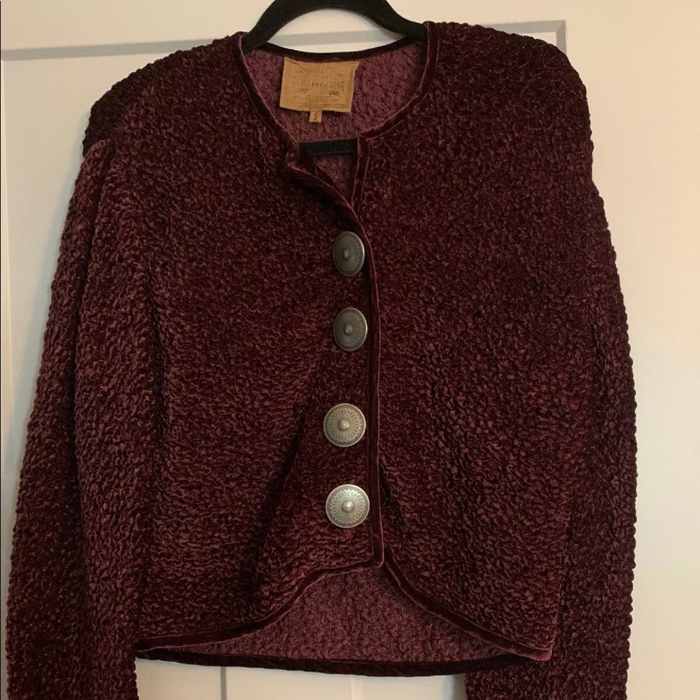 DOUBLE D RANCH BURGUNDY JACKET